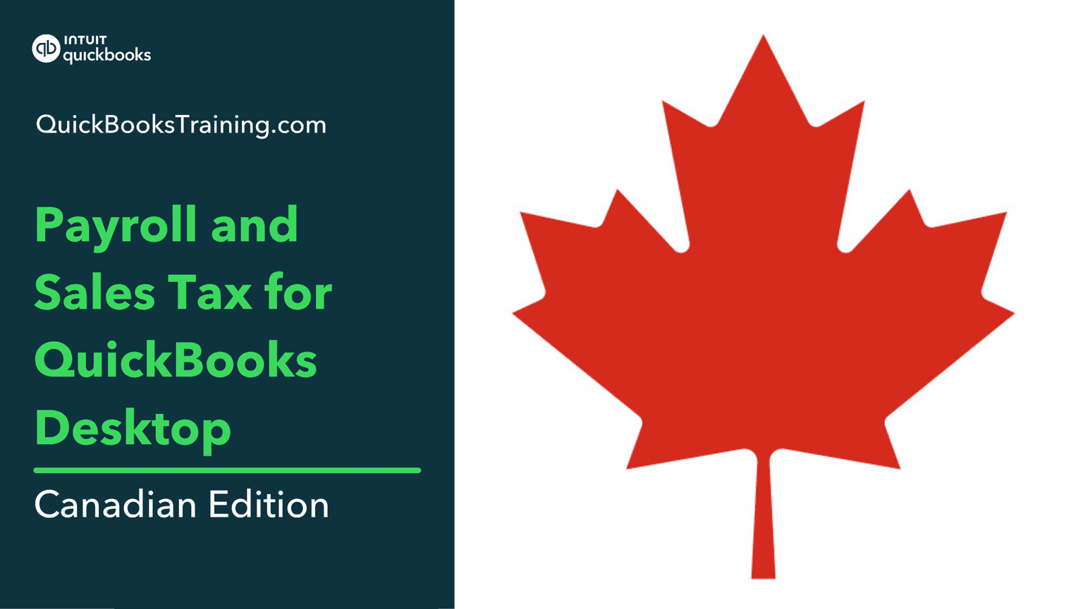 Payroll & Sales Tax for QuickBooks Desktop: Canadian Edition