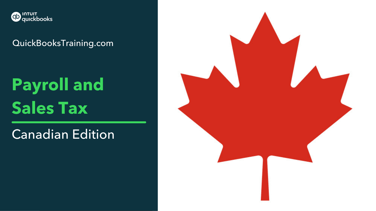 Payroll & Sales Tax: Canadian Edition