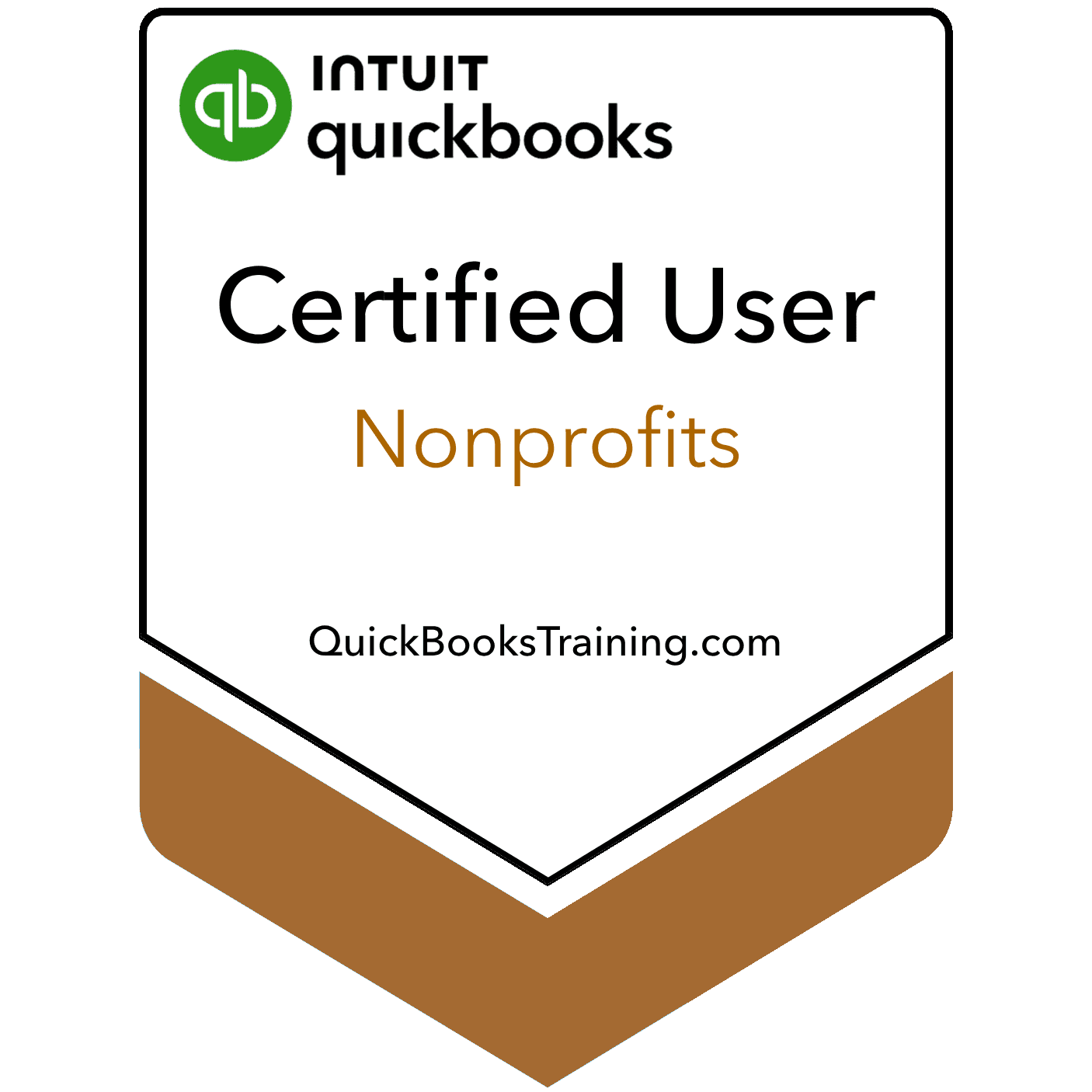 QBO Nonprofit Specialist certification badge