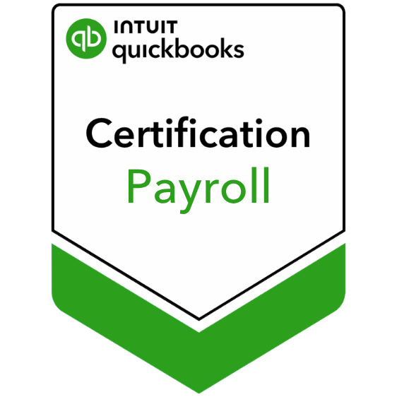 QuickBooks Payroll certification badge